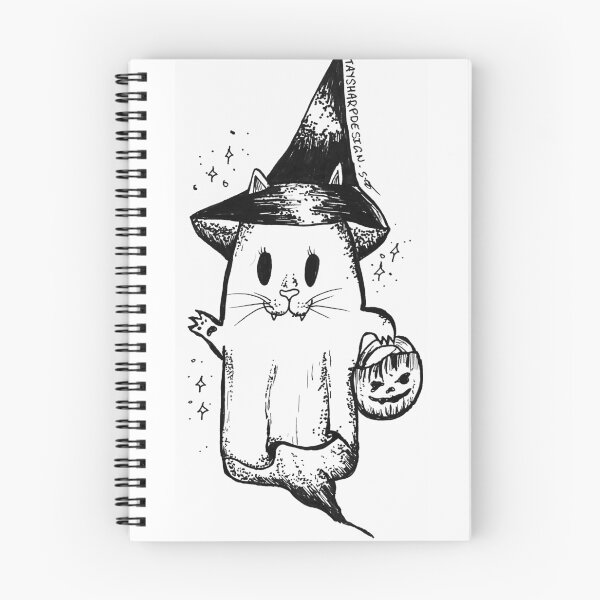 Item preview, Halloween Cat Ghost designed and sold by STAYSHARPDESIGN.