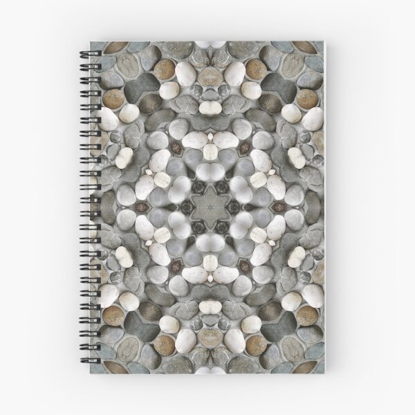 Item preview, geometric naturally coloured pebble patterns designed and sold by mister-john.