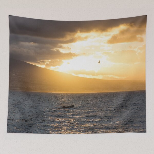 Item preview, The Fisherman and the Seagull designed and sold by Georgia Mizuleva.