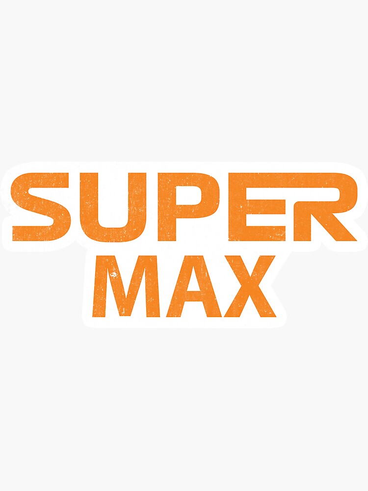 "Super Max, Max Verstappen F1" Sticker for Sale by TheF1Design Redbubble