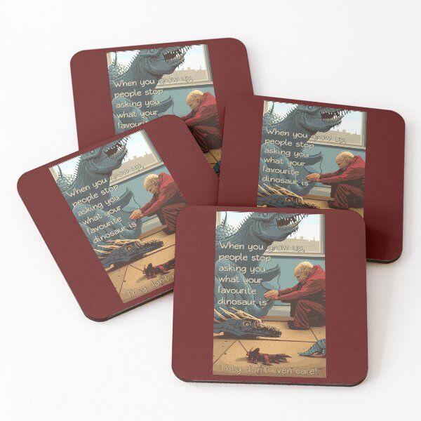 Item preview, People stop asking you what your favourite dinosaur is (#06) designed and sold by SolidEarthArt.