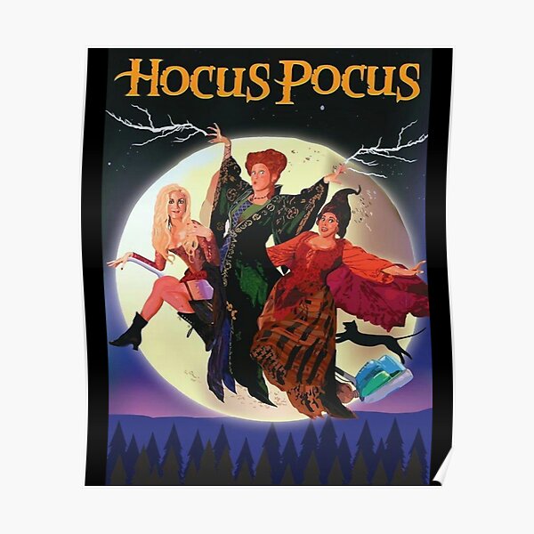 Hocus Pocus 2 Poster For Sale By Thelunarden Redbubble 