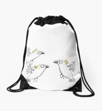 Kakadu - Cockatoo - Papagei - Parrot Drawstring Bag