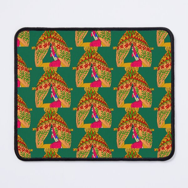 Item preview, Girl in palanquin - traditional Bengali wedding style  designed and sold by Darkies-store.