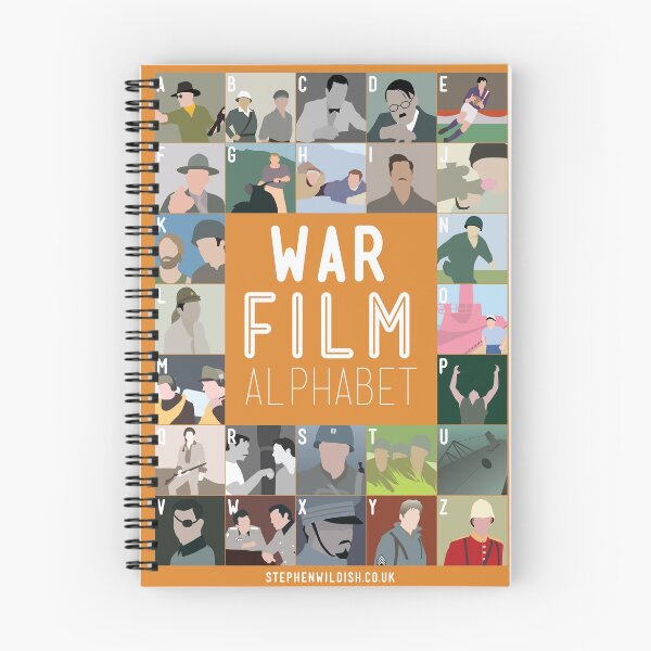 Aperçu de l'œuvre Alphabet de film de guerre créée et vendue par Stephen Wildish.