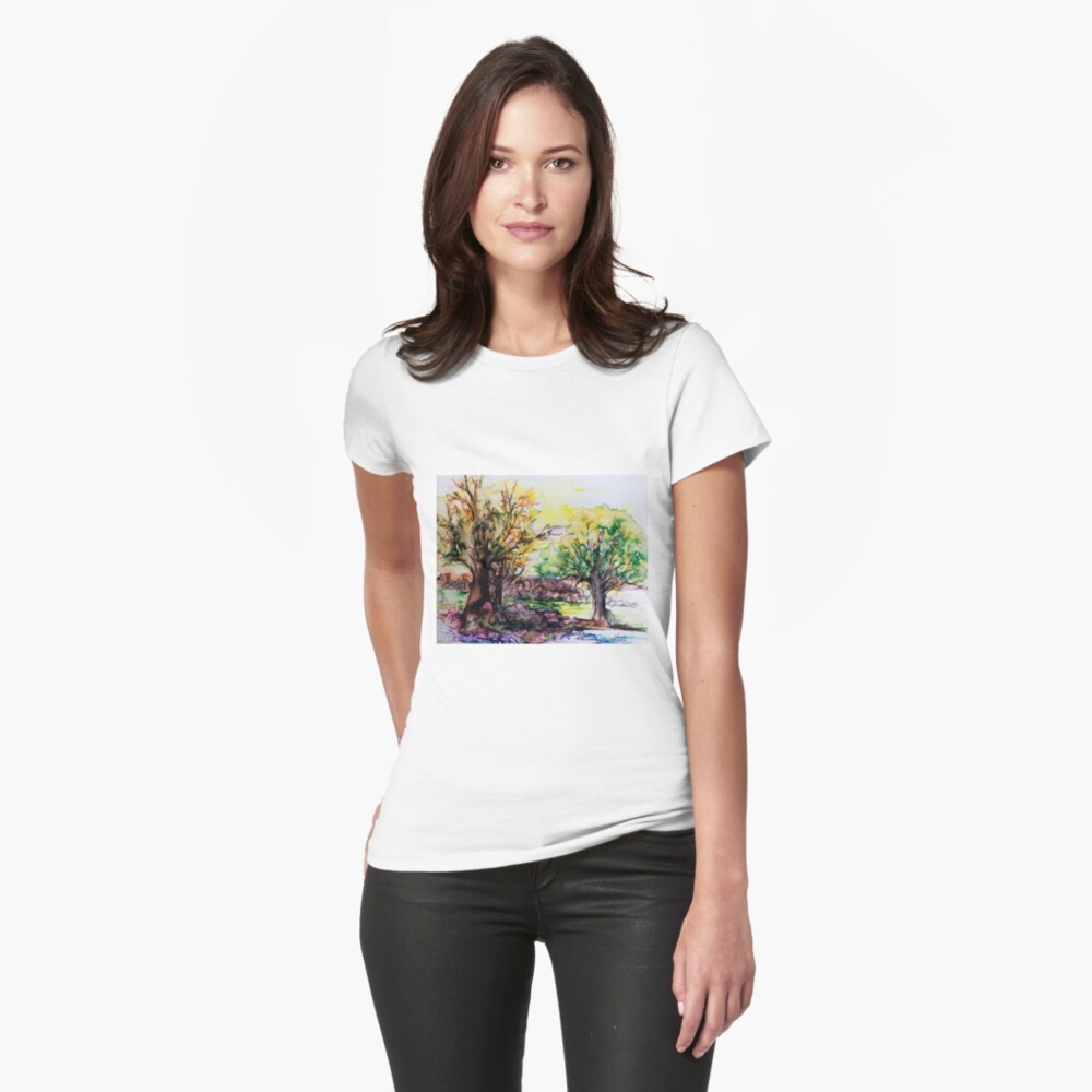 Item preview, Fitted T-Shirt designed and sold by TSteeleArt.