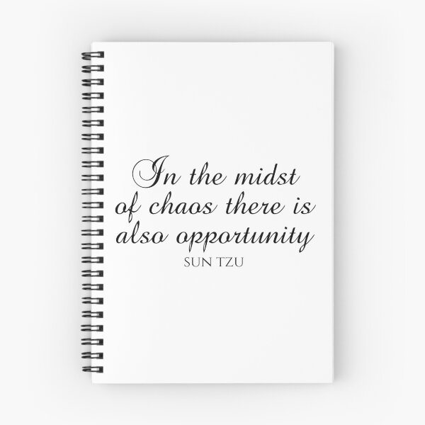 Item preview, In The Midst Of Chaos There Is Also Opportunity - Sun Tzu Quotes designed and sold by PhiloJourney.