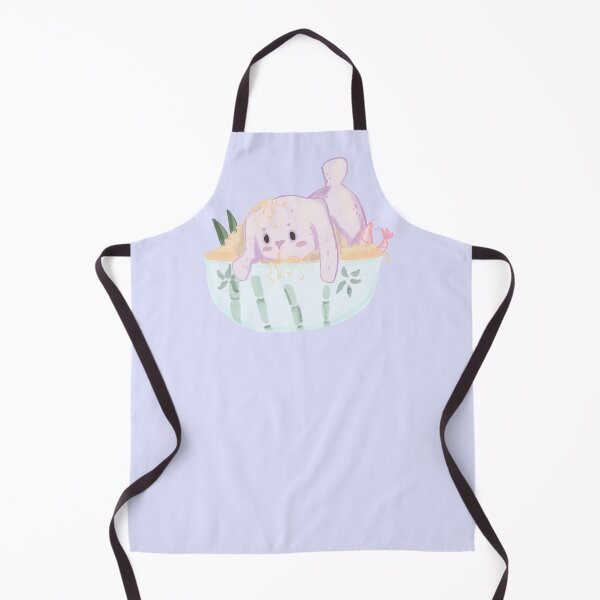 Item preview, Cute Bunny In a Bowl of Ramen designed and sold by DrawnbyMercy.