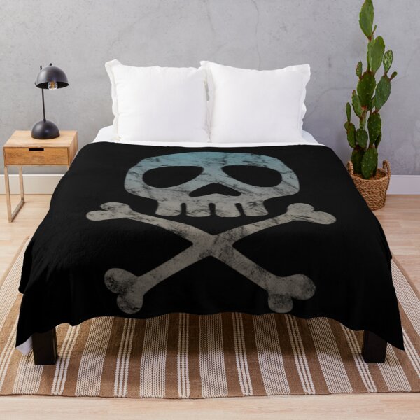 Item preview, Skull Space Captain Pirate Cross Bones Vintage designed and sold by Solvers199Shio.