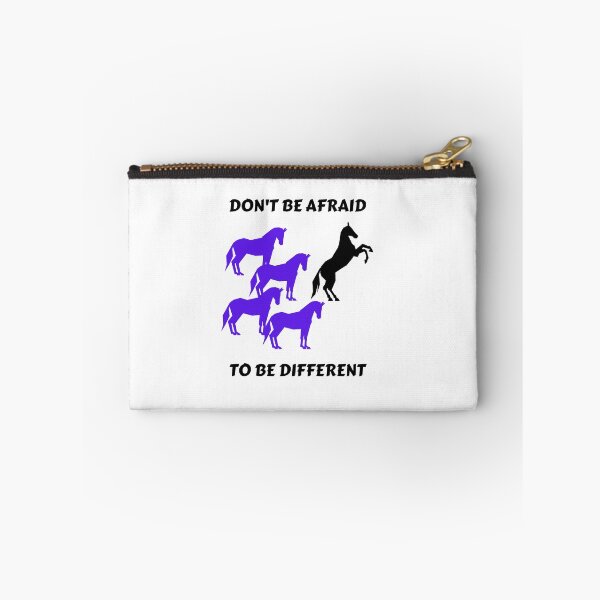 Item preview, DON'T BE AFRAID TO BE DIFFERENT BLACK PRINT designed and sold by IslandBaneMerch.