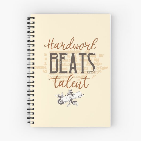 Item preview, Hardwork Beats Talent designed and sold by sassav8.