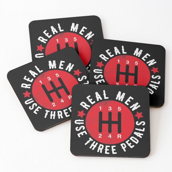 Item preview, Real Men Use Three Pedals designed and sold by melvtec.
