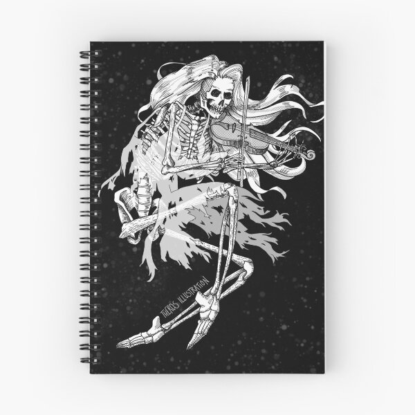 Item preview, Skeleton violinist designed and sold by Therosillust.