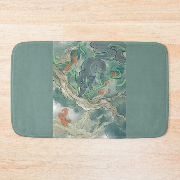 Item preview, The Squirrel General - Magic The Gathering Inspired Traditional Watercolor artwork designed and sold by Faerin.paints.