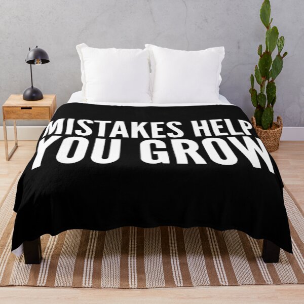 Item preview, Mistakes Help You Grow - Motivational Words designed and sold by texteestore.