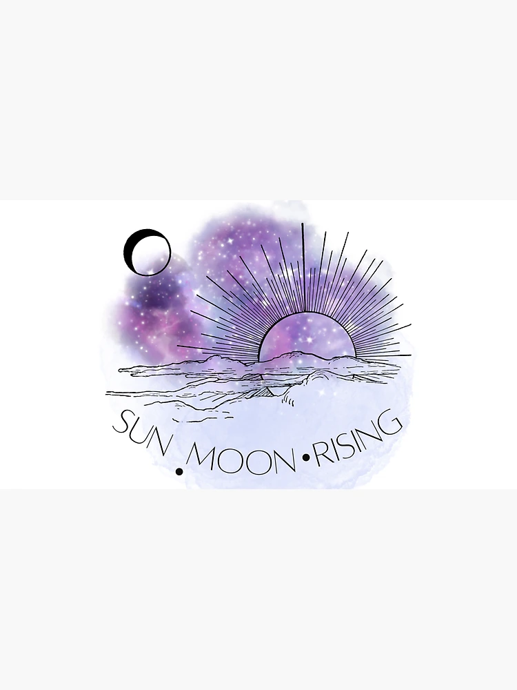 Thumbnail 3 of 3, Cap, Sun Moon Rising designed and sold by MindedInc.