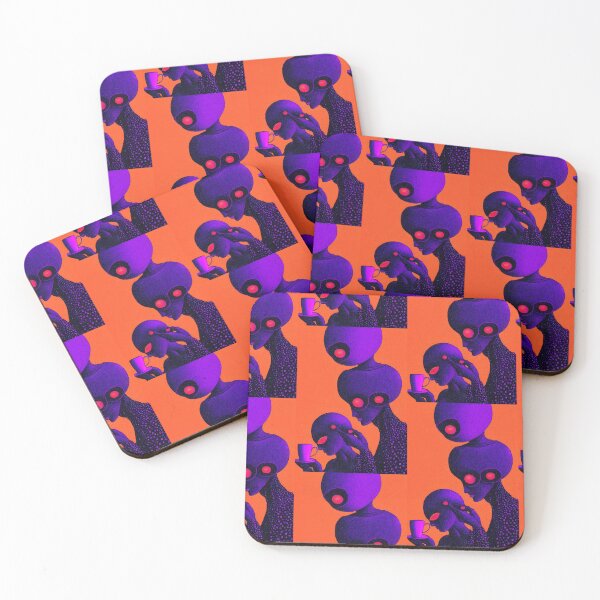 Item preview, ALIENS DRINKING TEA  designed and sold by davidjulie.