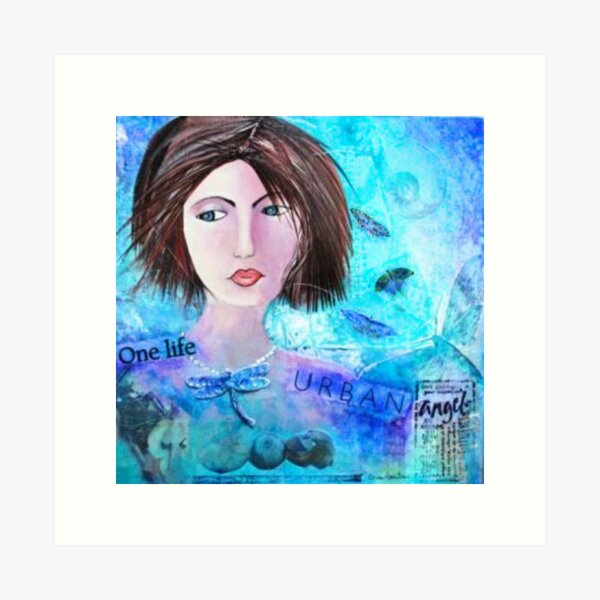 Urban Angel Art Print