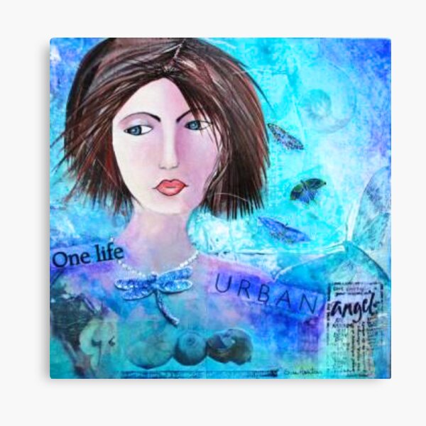 Urban Angel Canvas Print