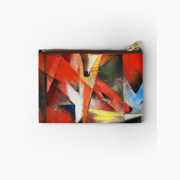 Item preview, The Foxes Cubist Modern art by Franz Marc designed and sold by blackdogshop.