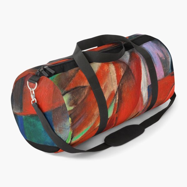 Item preview, The Foxes Cubist Modern art by Franz Marc designed and sold by blackdogshop.