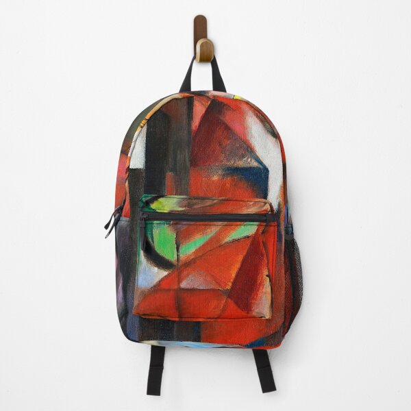 Item preview, The Foxes Cubist Modern art by Franz Marc designed and sold by blackdogshop.