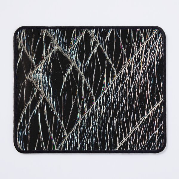 Item preview, Shattered cell phone screen protector glass cracks pattern  designed and sold by aryabehnam.