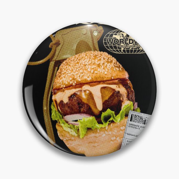 Item preview, Hamburguesa de granada designed and sold by MathDesign03.