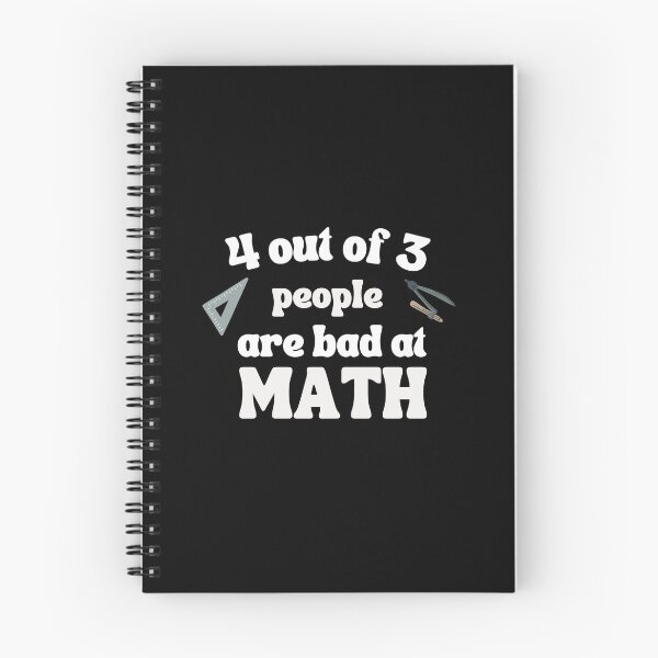 Item preview, 4 out of 3 People are Bad at Math designed and sold by Pixelish.