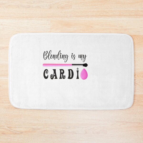 Item preview, Blending is my Cardio Makeup MUA T-shirt designed and sold by Nerdygirlteez.