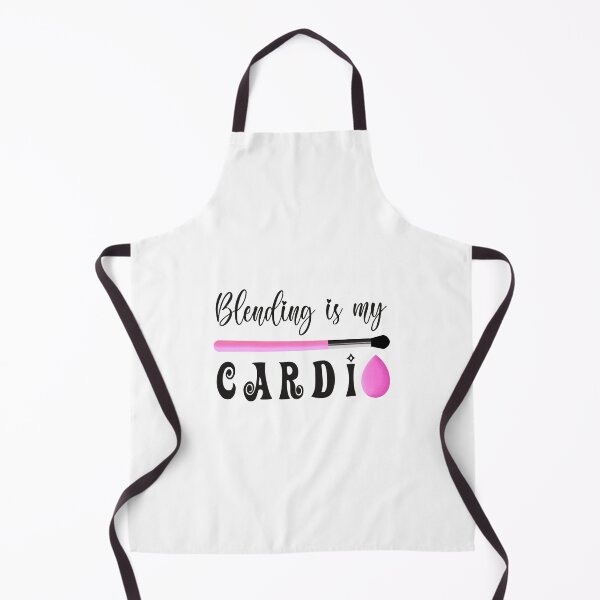 Item preview, Blending is my Cardio Makeup MUA T-shirt designed and sold by Nerdygirlteez.