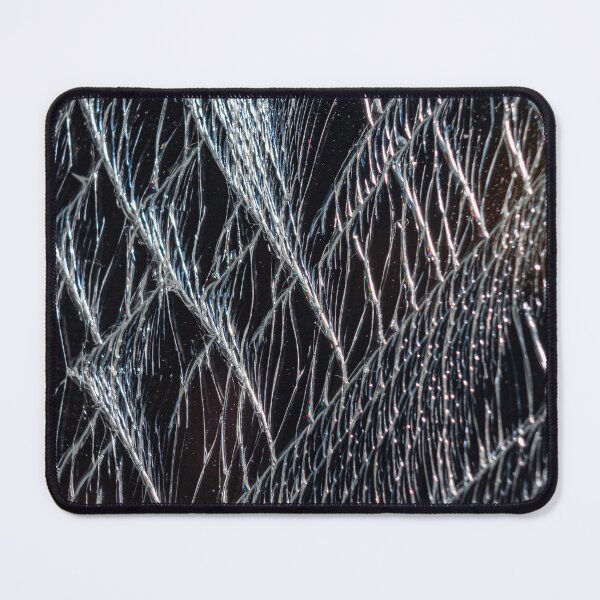 Item preview, Shattered cell phone screen protector glass cracks pattern  designed and sold by aryabehnam.