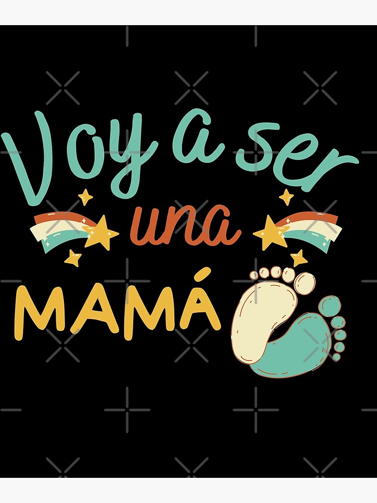 Mamá en Proceso Anuncio Embarazo Maternas Día del Madre Greeting Card for  Sale by mamaehm