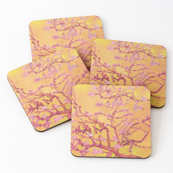 Item preview, Van gogh almond blossom yellow designed and sold by BarcelonaLights.
