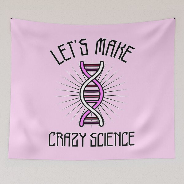Item preview, Let Us Make Crazy Science. Orphan Black, Cosima Niehaus Quote designed and sold by ObsidianDaz.