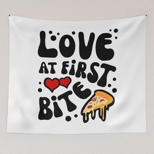 Item preview, Love At First Bite - Pizza Lovers  designed and sold by pookkudesign.