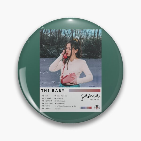 Item preview, Samia The Baby Tracklist Poster designed and sold by SimDavis.