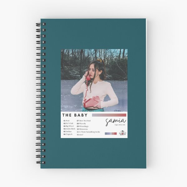 Item preview, Samia The Baby Tracklist Poster designed and sold by SimDavis.