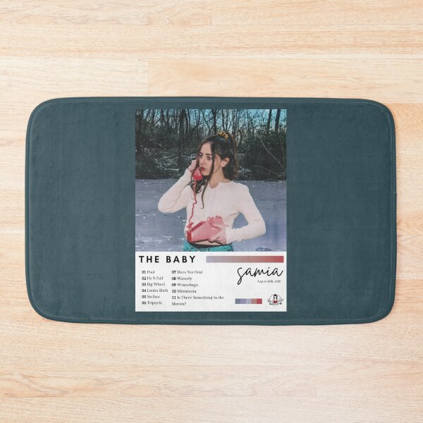 Item preview, Samia The Baby Tracklist Poster designed and sold by SimDavis.