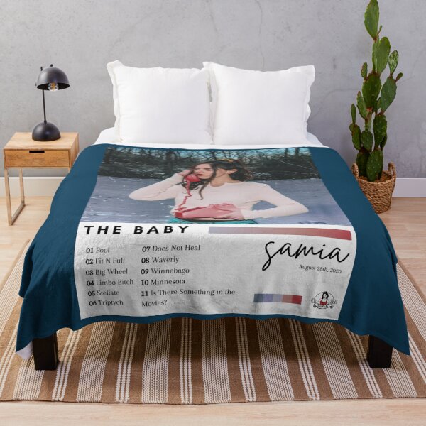Item preview, Samia The Baby Tracklist Poster designed and sold by SimDavis.