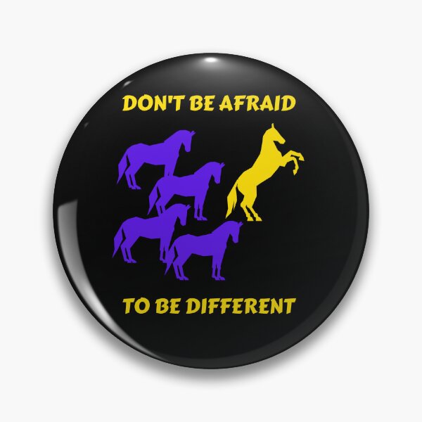 Item preview, DON'T BE AFRAID TO BE DIFFERENT  designed and sold by IslandBaneMerch.