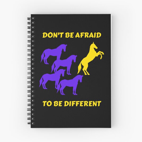 Item preview, DON'T BE AFRAID TO BE DIFFERENT  designed and sold by IslandBaneMerch.