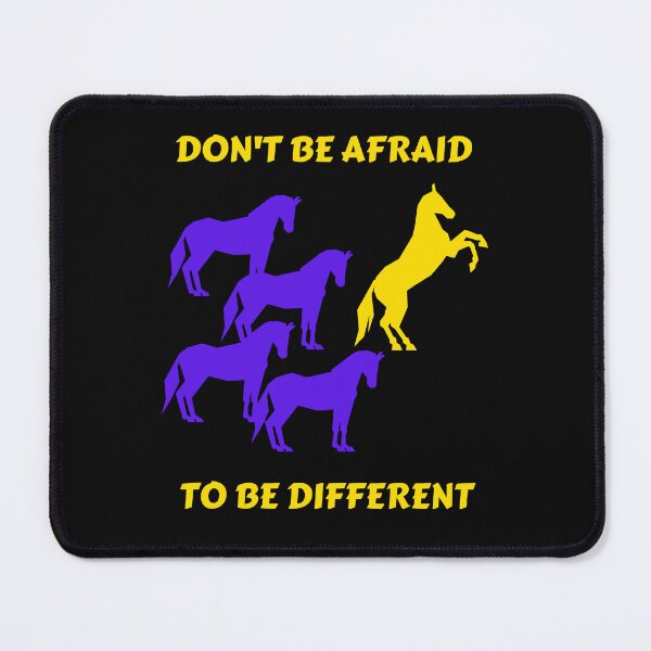 Item preview, DON'T BE AFRAID TO BE DIFFERENT  designed and sold by IslandBaneMerch.
