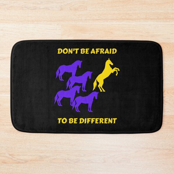Item preview, DON'T BE AFRAID TO BE DIFFERENT  designed and sold by IslandBaneMerch.