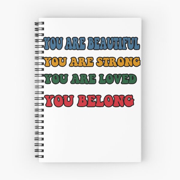 Item preview, You Are Beautiful You Are Strong You Are Loved You Belong designed and sold by SamirElh77.