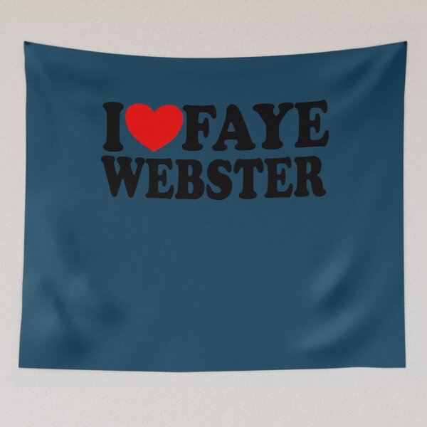 Item preview, i love faye webster sticker gift for faye lovers designed and sold by SimDavis.