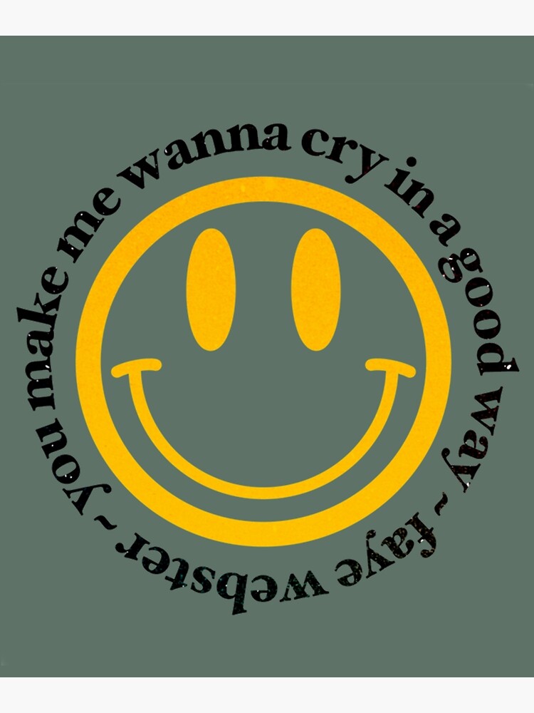 "in a good way faye webster" Poster for Sale by SimDavis Redbubble