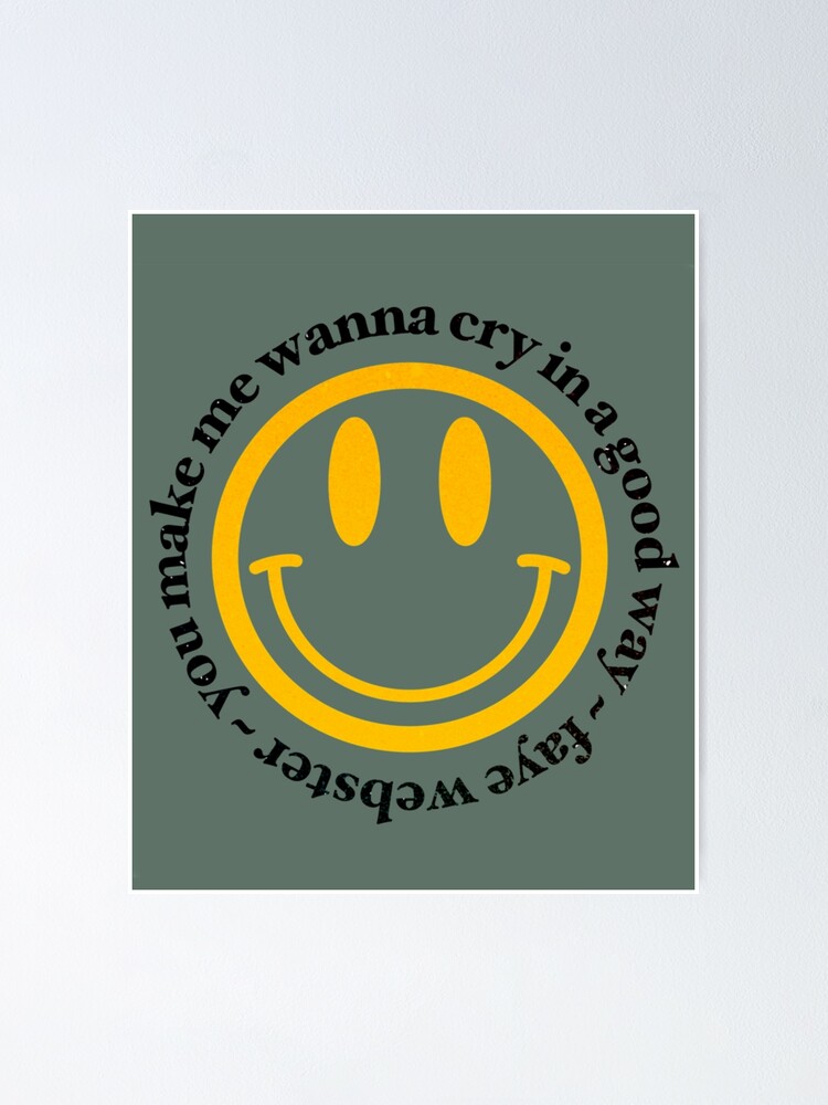 "in a good way faye webster" Poster for Sale by SimDavis Redbubble