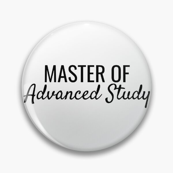 Artikelvorschau, Master of Advanced Study entworfen und verkauft von SarahJisri.