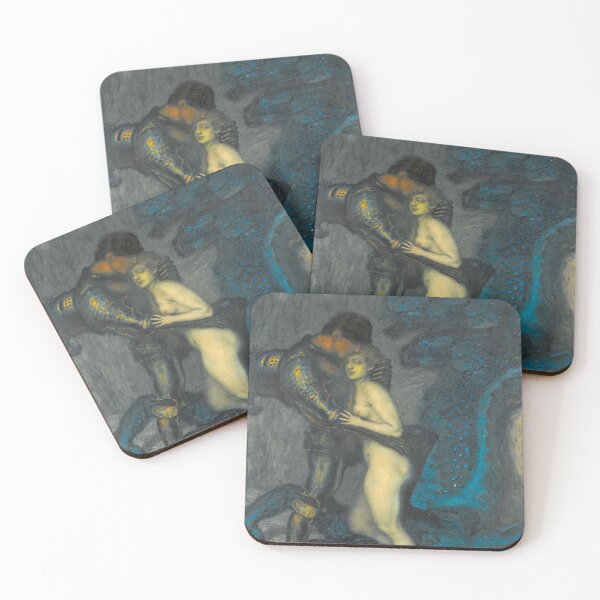 Item preview, The Dragon Slayer - Franz von Stuck  designed and sold by Vintage Designs +.